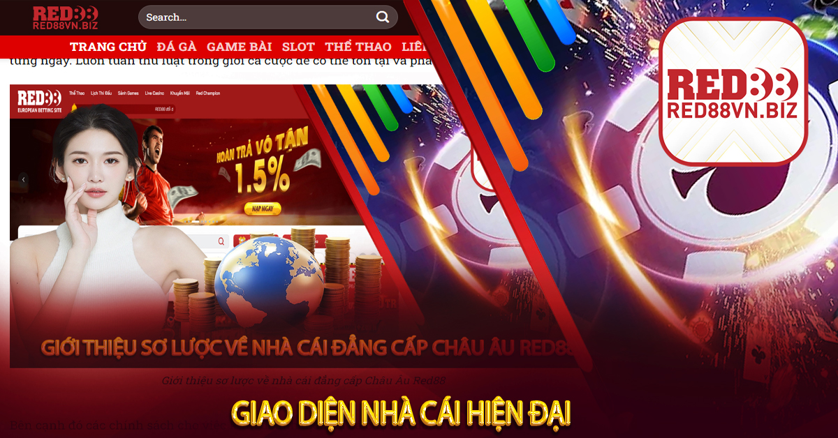 Giao diện nhà cái hiện đại
